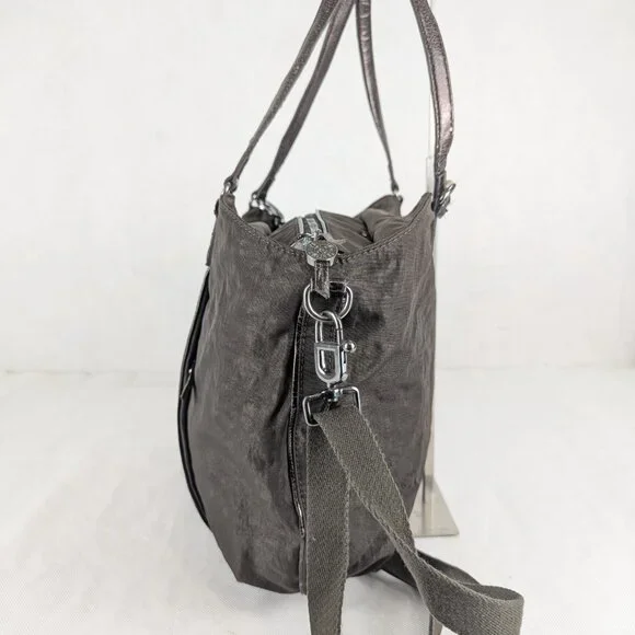 Kipling Large Shoulder Crossbody Bag Brown - Authentic - Made in China - Picture 3 of 16